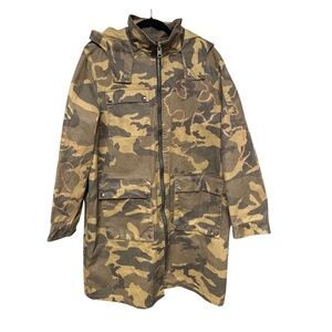 Mennace military style jacket size L